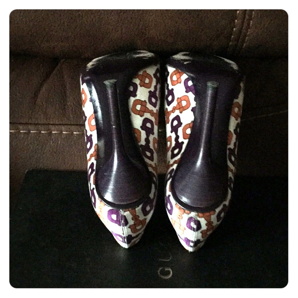 Hollywood Icon🌷💯authentic Gucci open toe pump - Picture 6 of 7